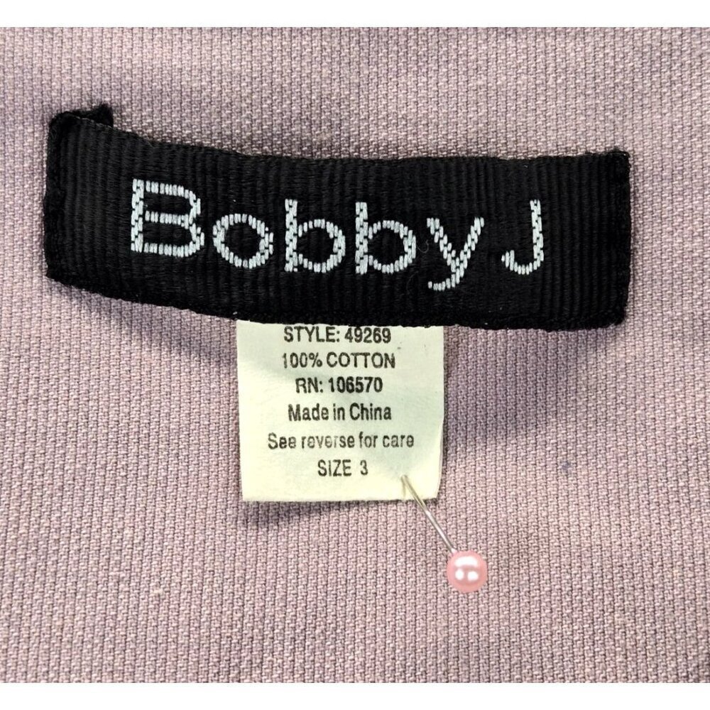 Pleated Mini Skirt Lavender Sz M by Bobby J Tennis Skirt Cotton Coquette - Picture 8 of 15